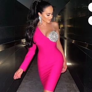 Beautiful pink dress